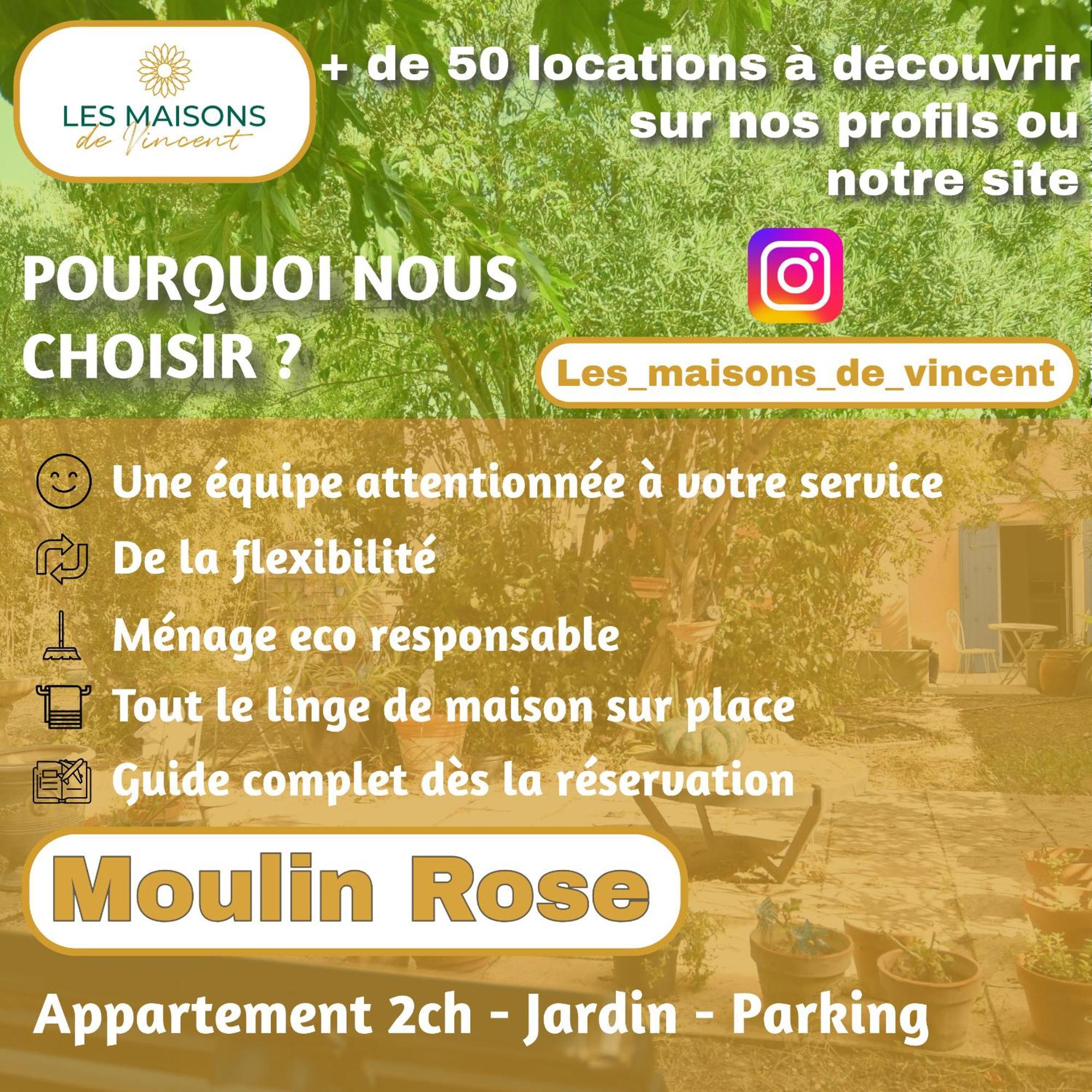 Moulin Rose, Parking - Jardin Arles Exterior foto